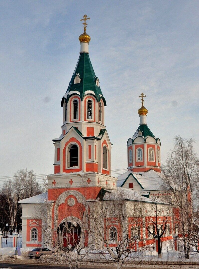 Церковь Рождества Иоанна Предтечи, 1876 г., Республика Марий Эл, Оршанский  район, пгт. Оршанка, ул. Советская, 100а