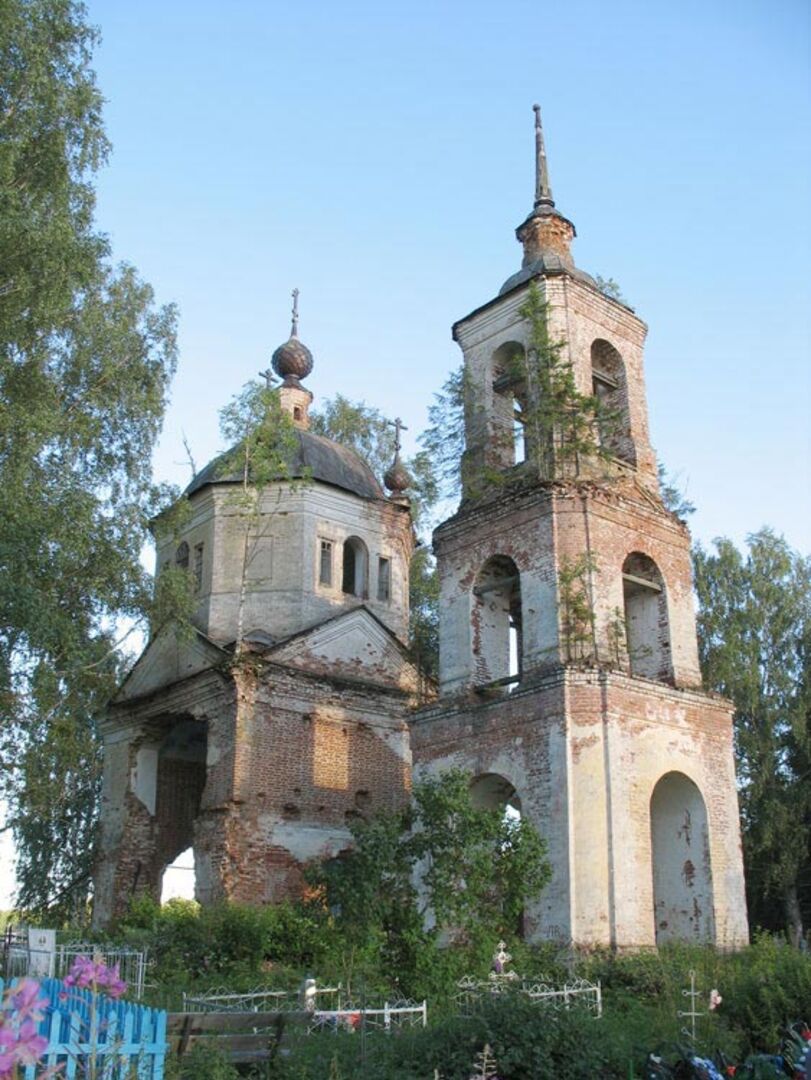 Церковь Троицы Живоначальной Костромская область