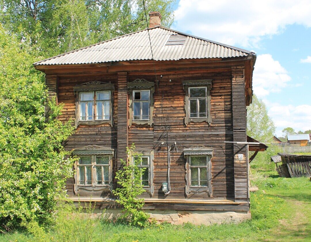 Дом жилой, Костромская область, Кологривский район, город Кологрив, ул.  Павлова, 58