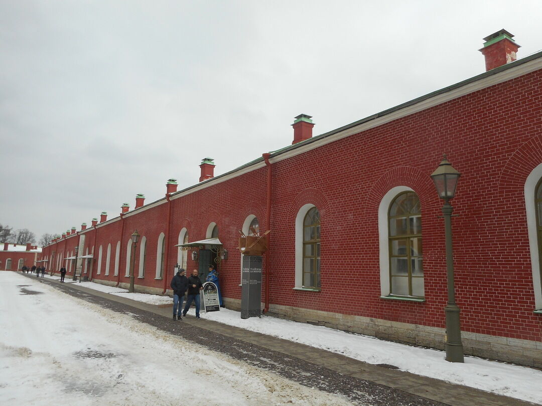 Кронверкская Куртина Петропавловской крепости