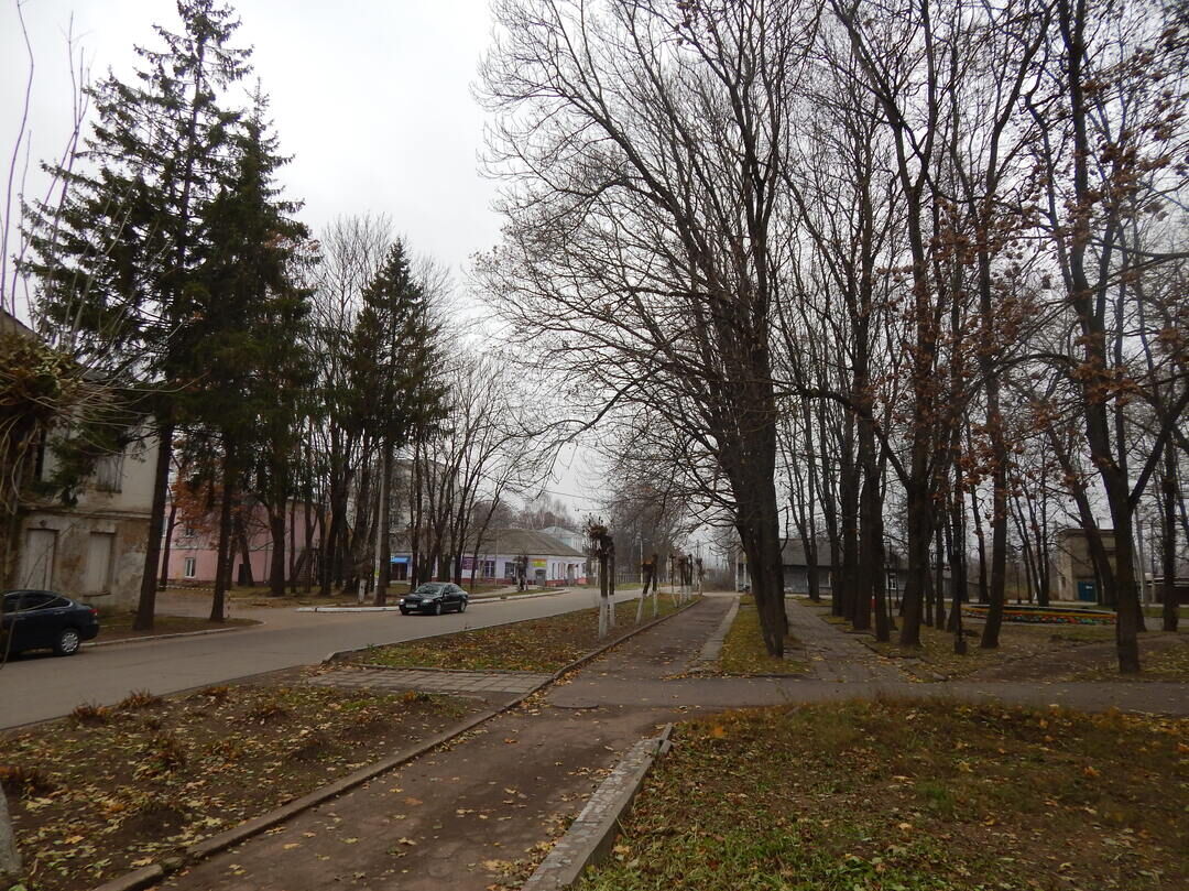 Памятное место, где в 1943 г. шли ожесточенные бои советских войск с немецко-фашистскими захватчиками при освобождении города и района