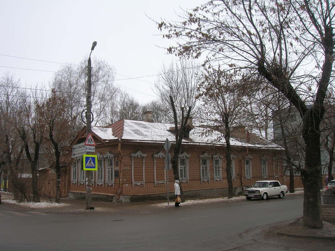 Дом, в котором в 1933-1935 гг. жил и работал Циолковский Константин Эдуардович