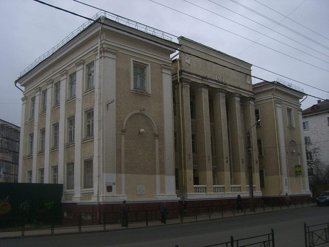 Здание бывшей редакции "Красноармейская правда"