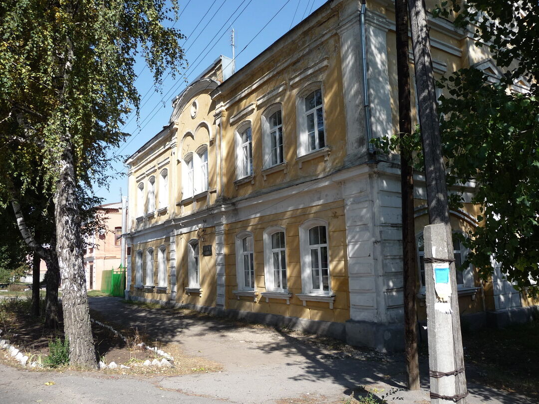 Здание городской управы, Липецкая область, г. Усмань, ул. Советская, 18-а