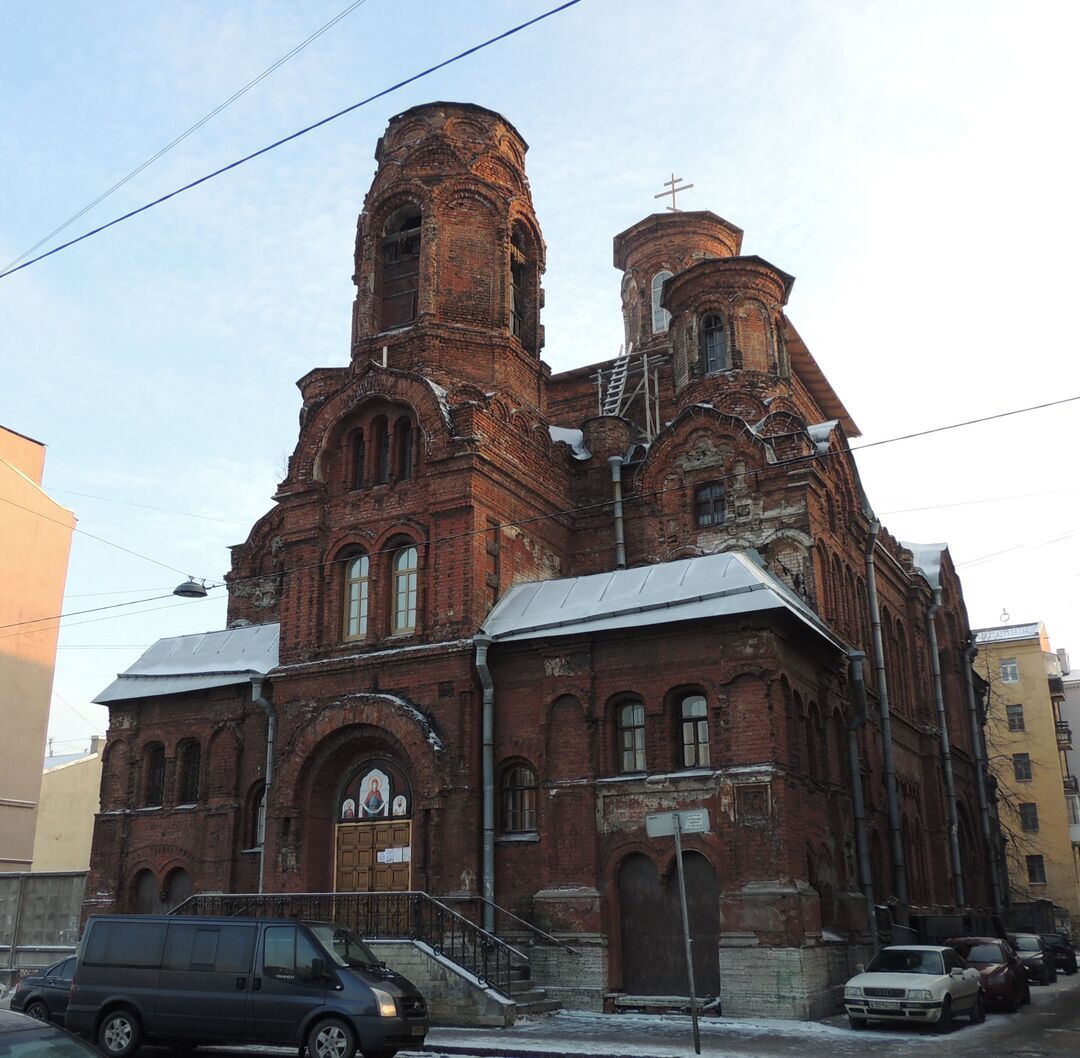 Церковь Покрова Пресвятой Богородицы, г. Санкт-Петербург, Боровая улица, дом  52, корпус 1, литера А