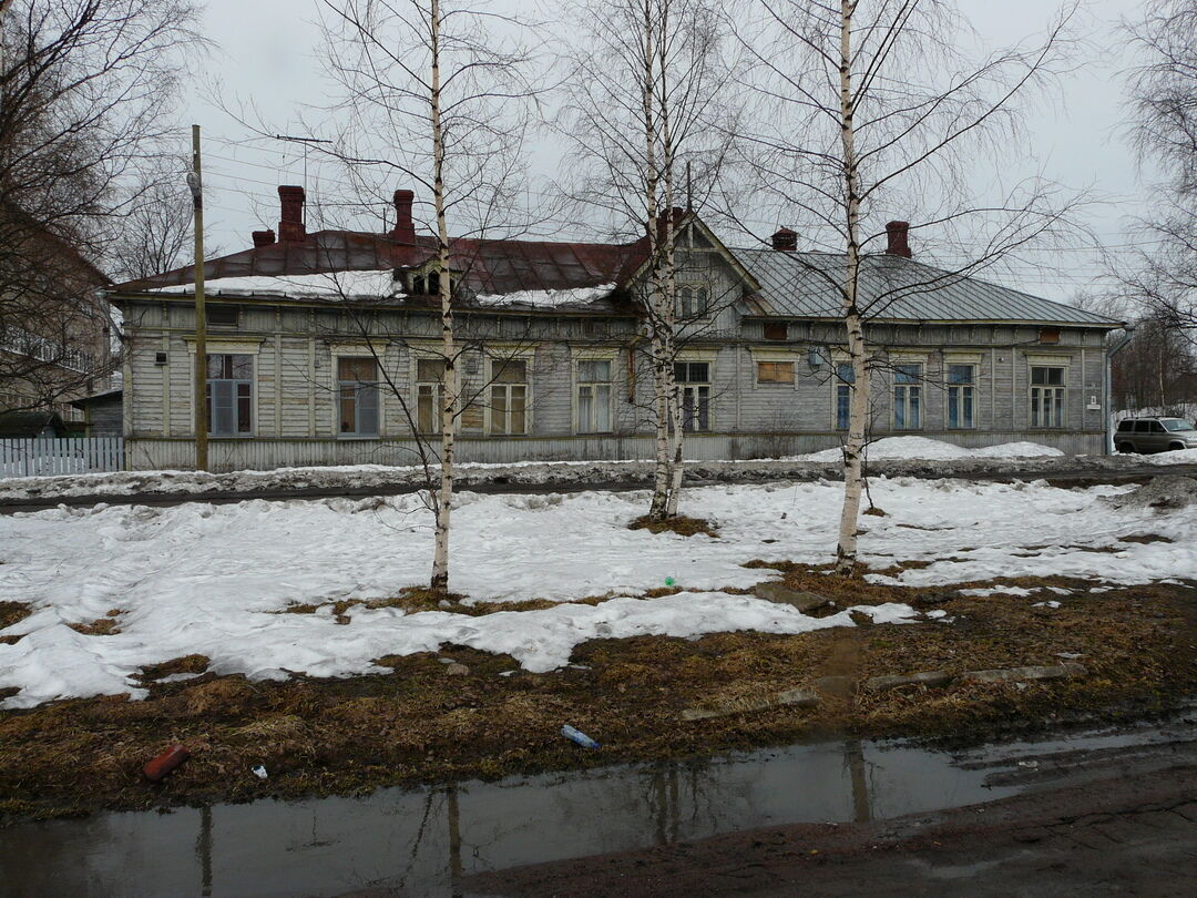 Дом евангелистской общины, Республика Карелия, г. Сортавала, ул. Кирова, 26/8  ул. Антикайнена