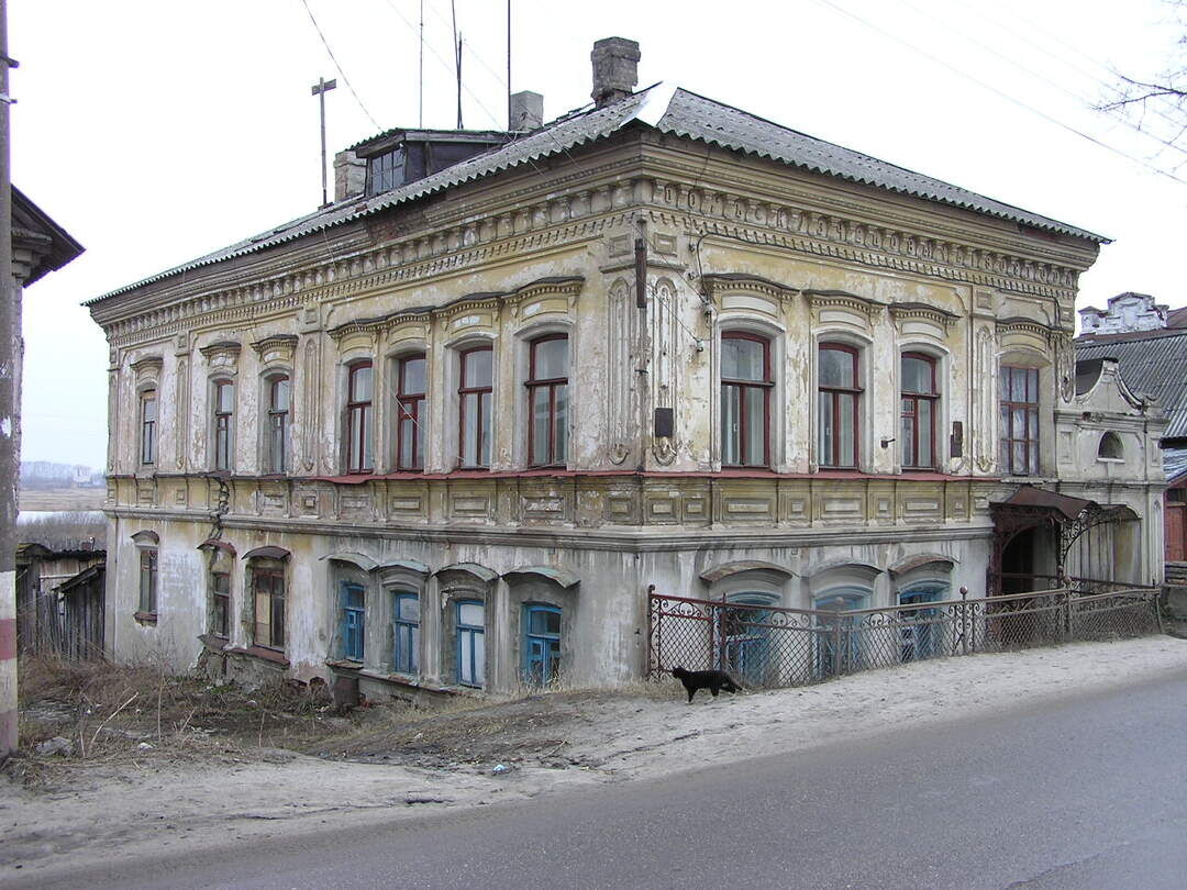 Дом Ведерникова, Нижегородская область, г. Городец, ул. М.Горького, 117  (литера А)