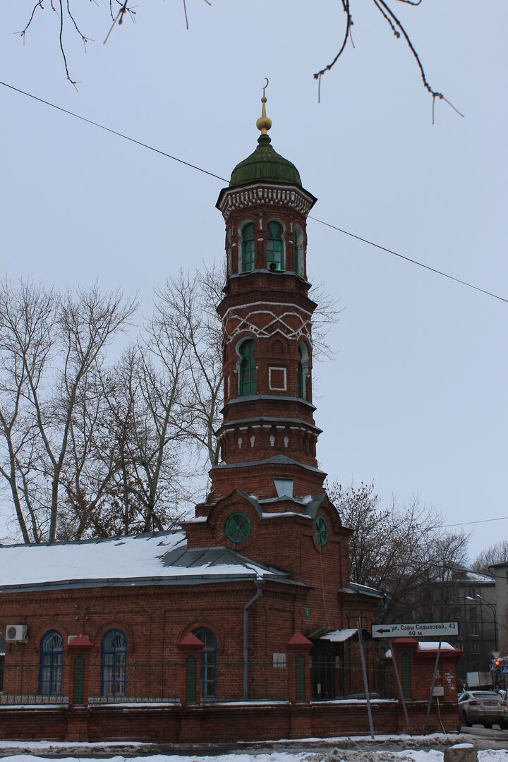 Минаретные завершения  мечетей: Бурнаевской