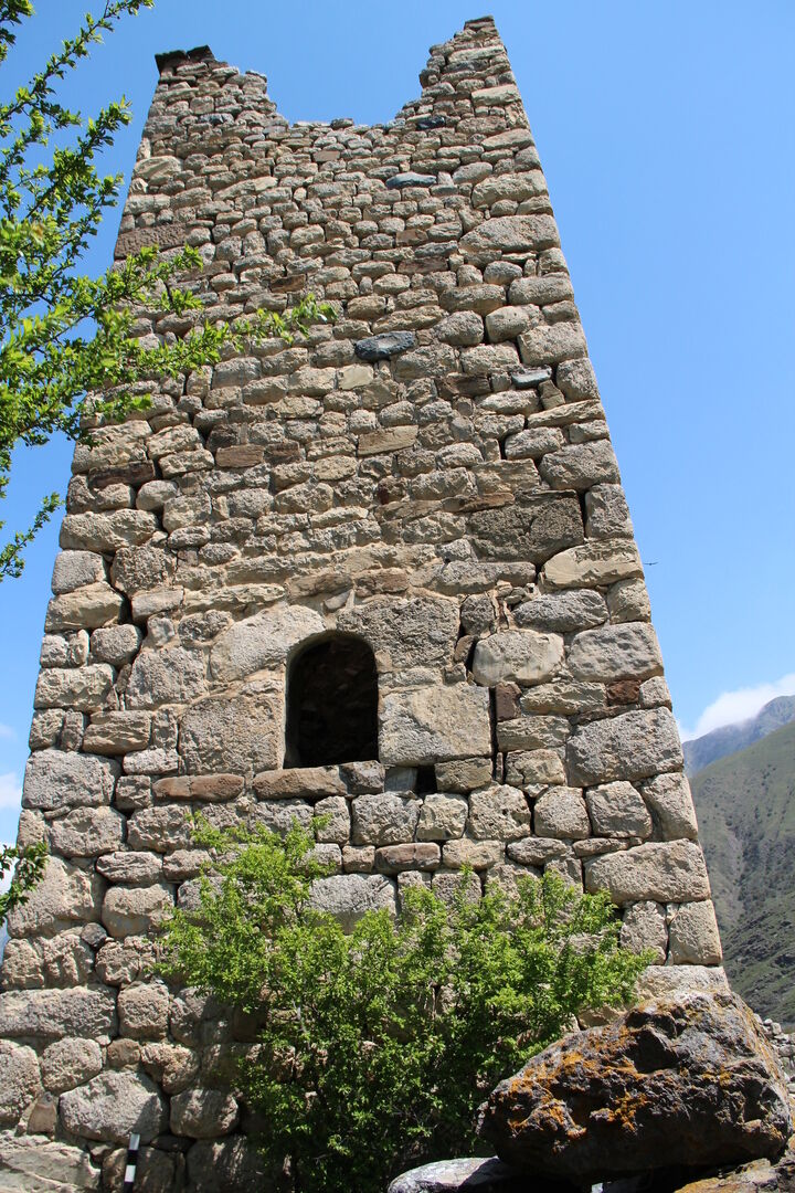 Сторожевая башня Бритаевых, башенные склепы (восемь сооружений)