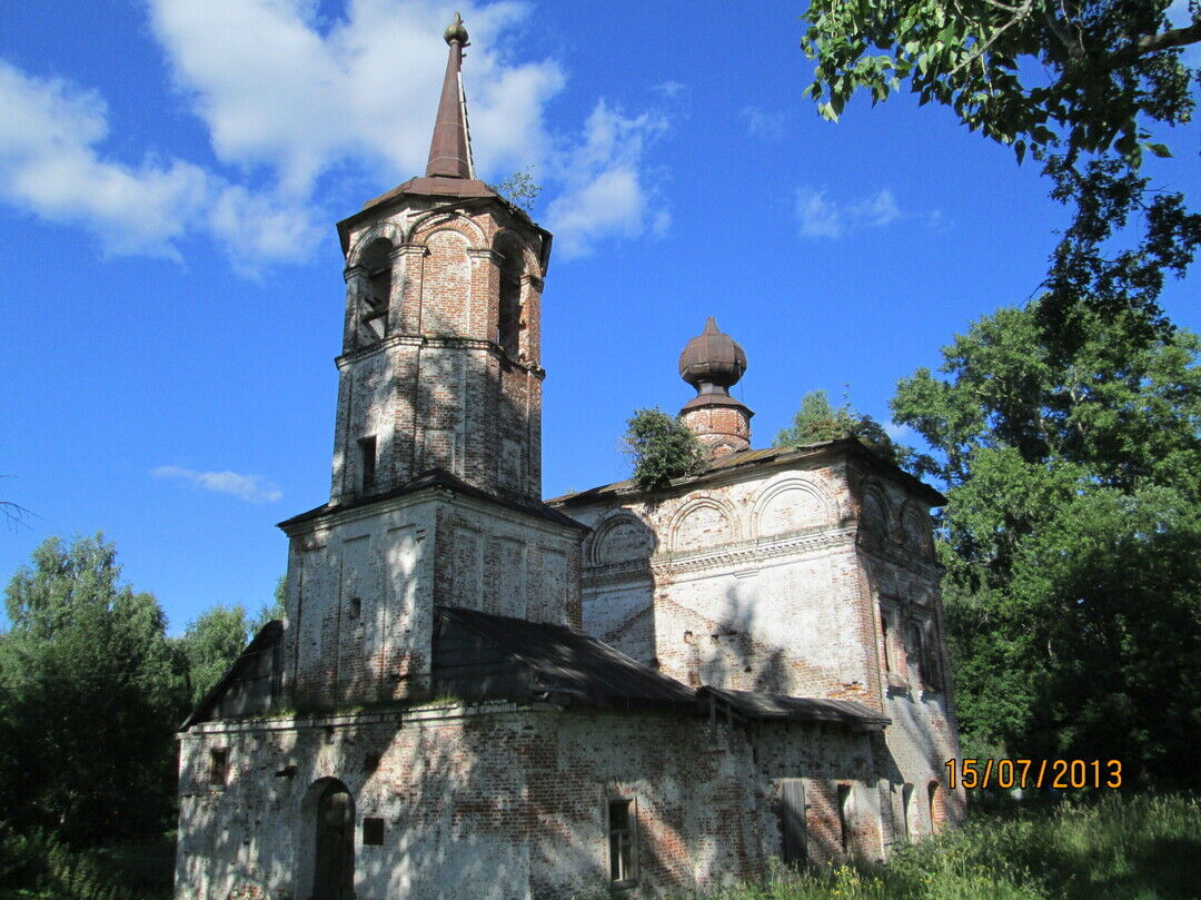 Церковь Никольская на горе Пыскорского монастыря, Пермский край, Усольский  район, с. Пыскор, ул. Октябрьская, д. 77а