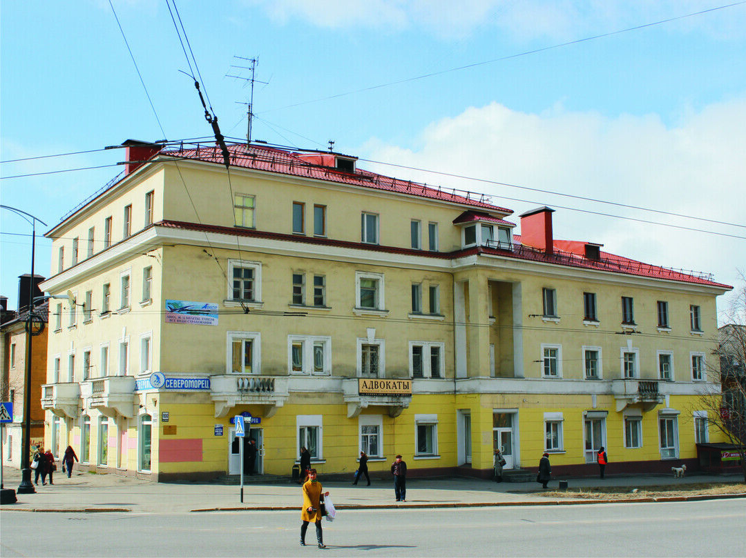 Жилой дом, Мурманская область, г. Мурманск, проспект имени Ленина, д. 100