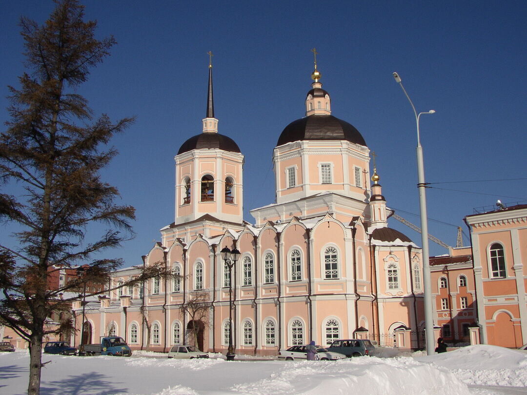 Богоявленский собор томск фото