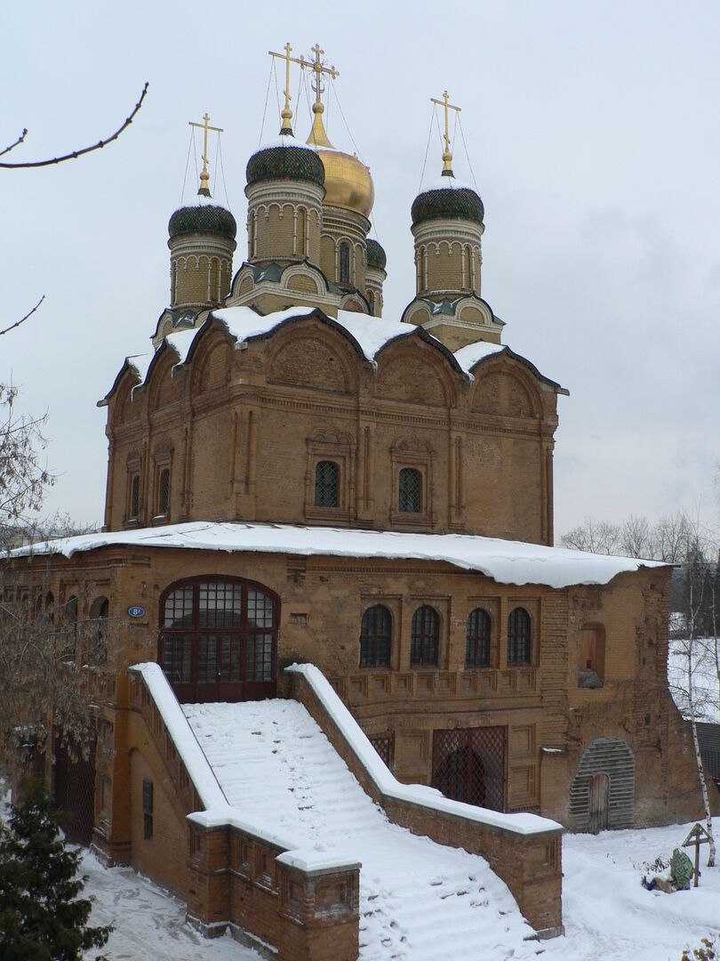 Знаменский монастырь Москва Варварка