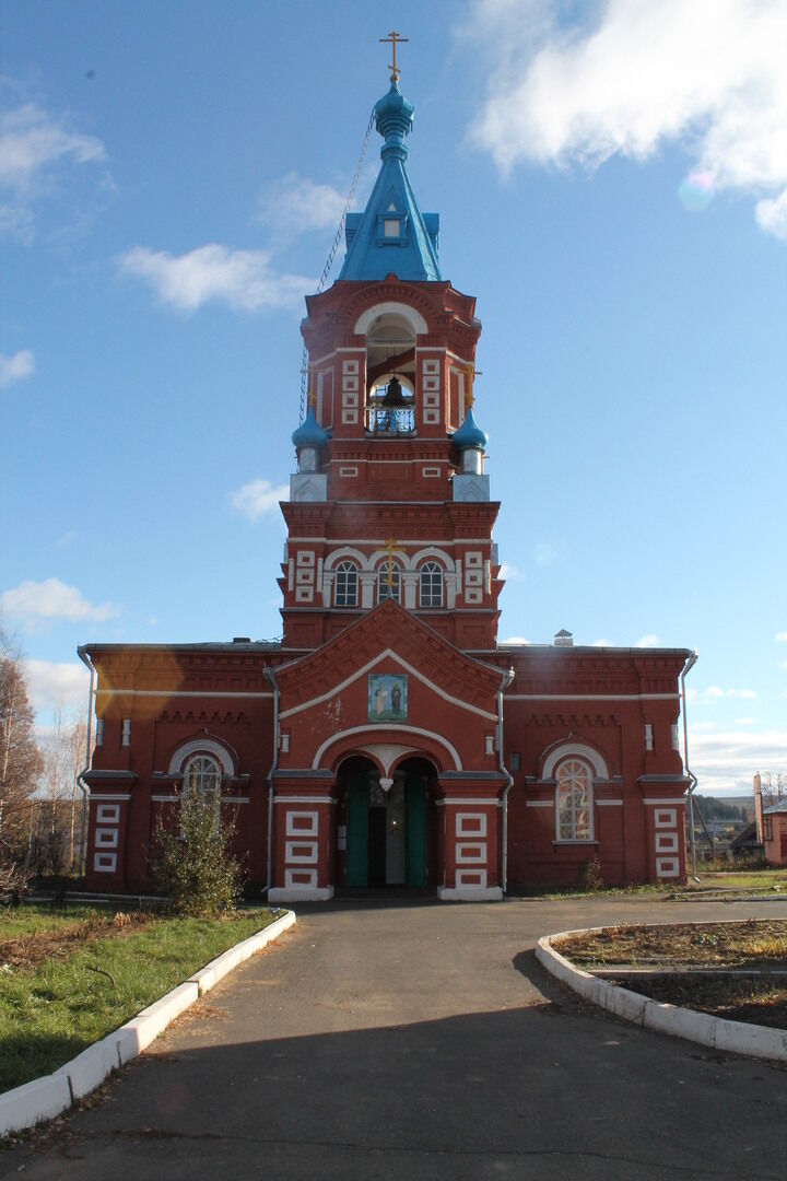 Церковь Завьялово Удмуртия