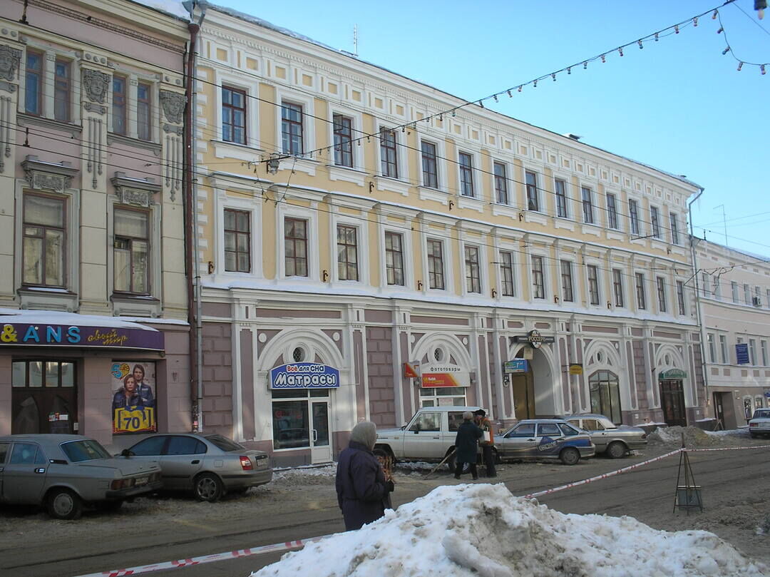 Доходный дом (бывшая соляная контора), Нижегородская область, г. Нижний  Новгород, ул. Рождественская, 8а (литер А), 8б (литер Б), 8в (литер