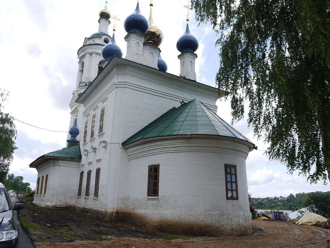 Варваринская церковь плес