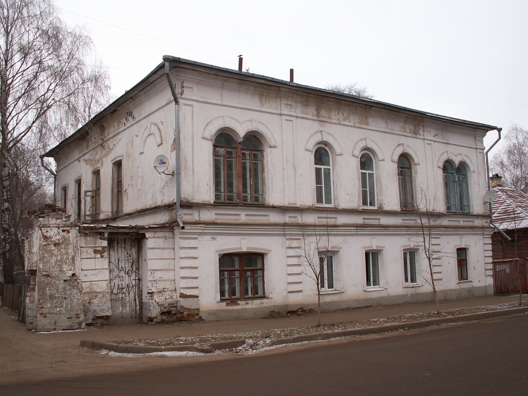 Дом жилой Голохвастова, Костромская область, г. Кострома, ул. Крестьянская,  10