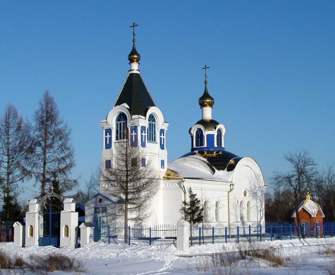 Церковь в Долгопрудном на Лихачевском шоссе