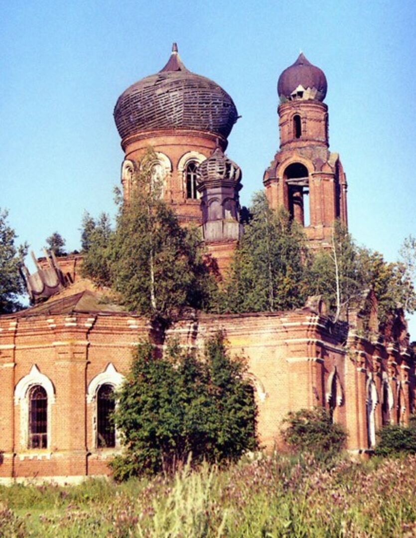 Церковь Благовещения, Московская область, Зарайский район, село Клин -Бильдино