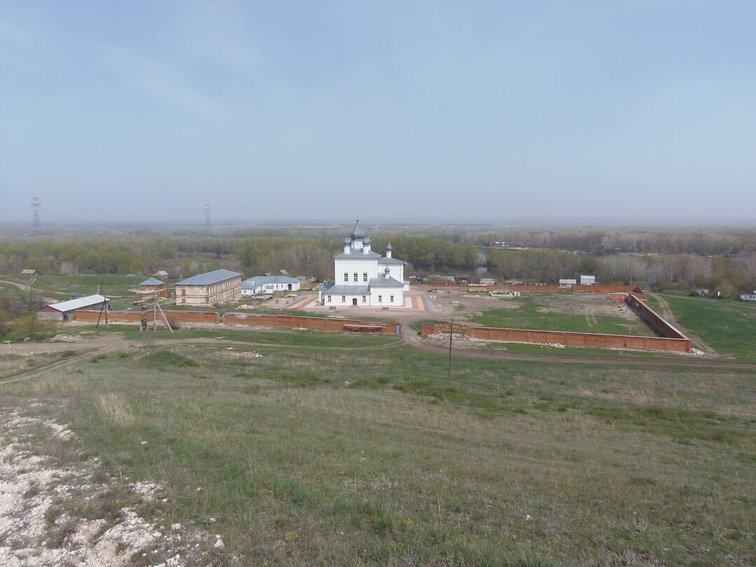 Кременской Вознесенский мужской монастырь. Ансамбль застройки