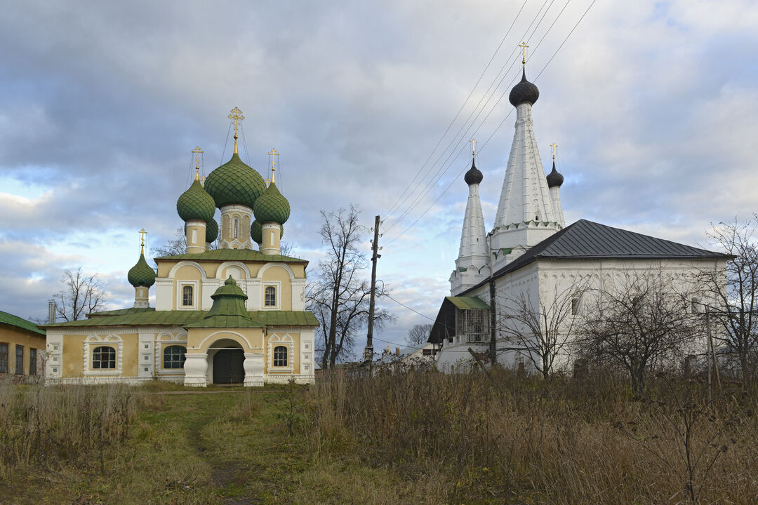 Алексеевский монастырь Углич Успенская Церковь