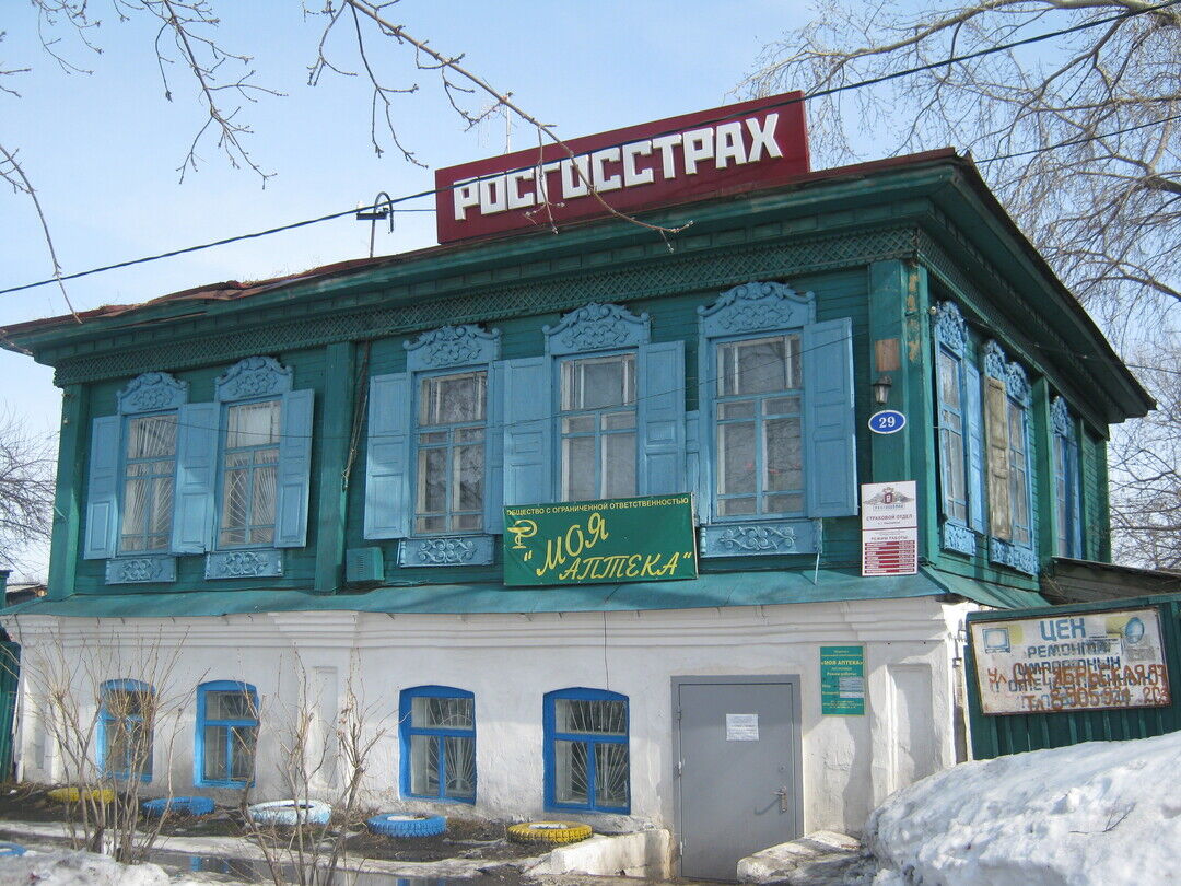 Дом жилой Блендовского, Омская область, Тюкалинский район, город Тюкалинск,  улица 30 лет Победы, дом 29