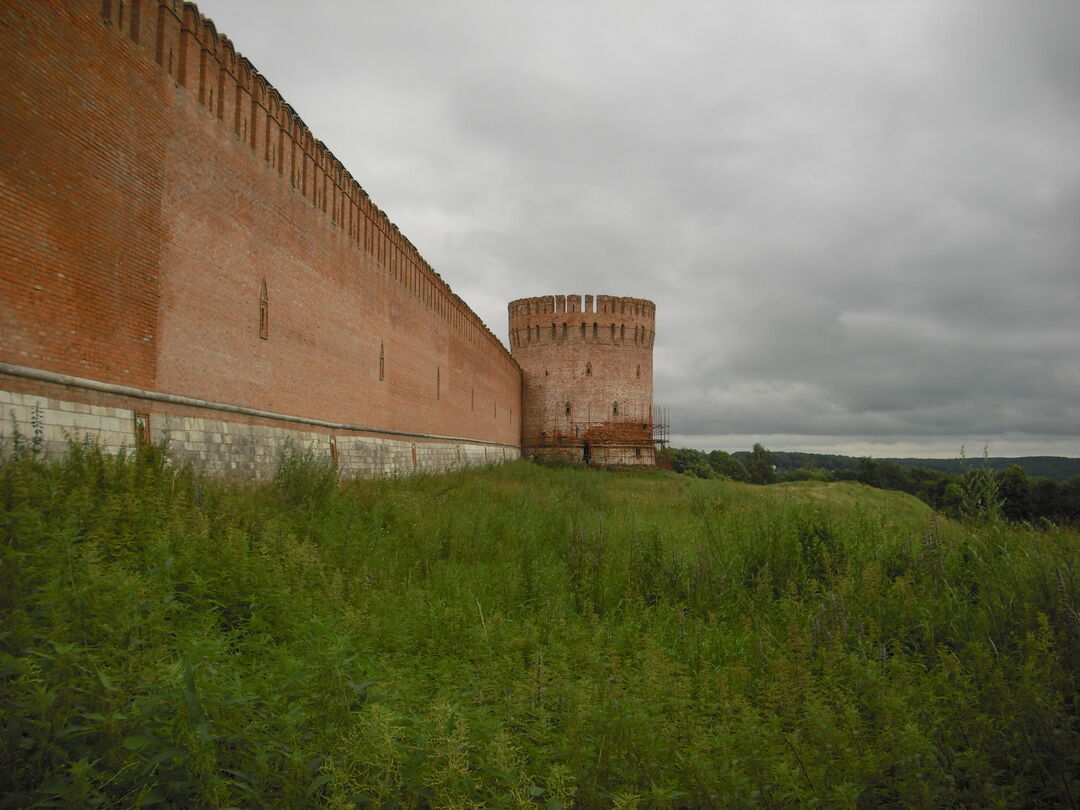 Крепостная стена смоленск фото