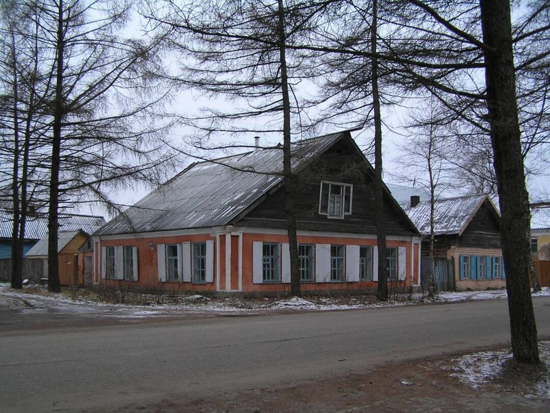 Дом полежаева в усть заостровке фото