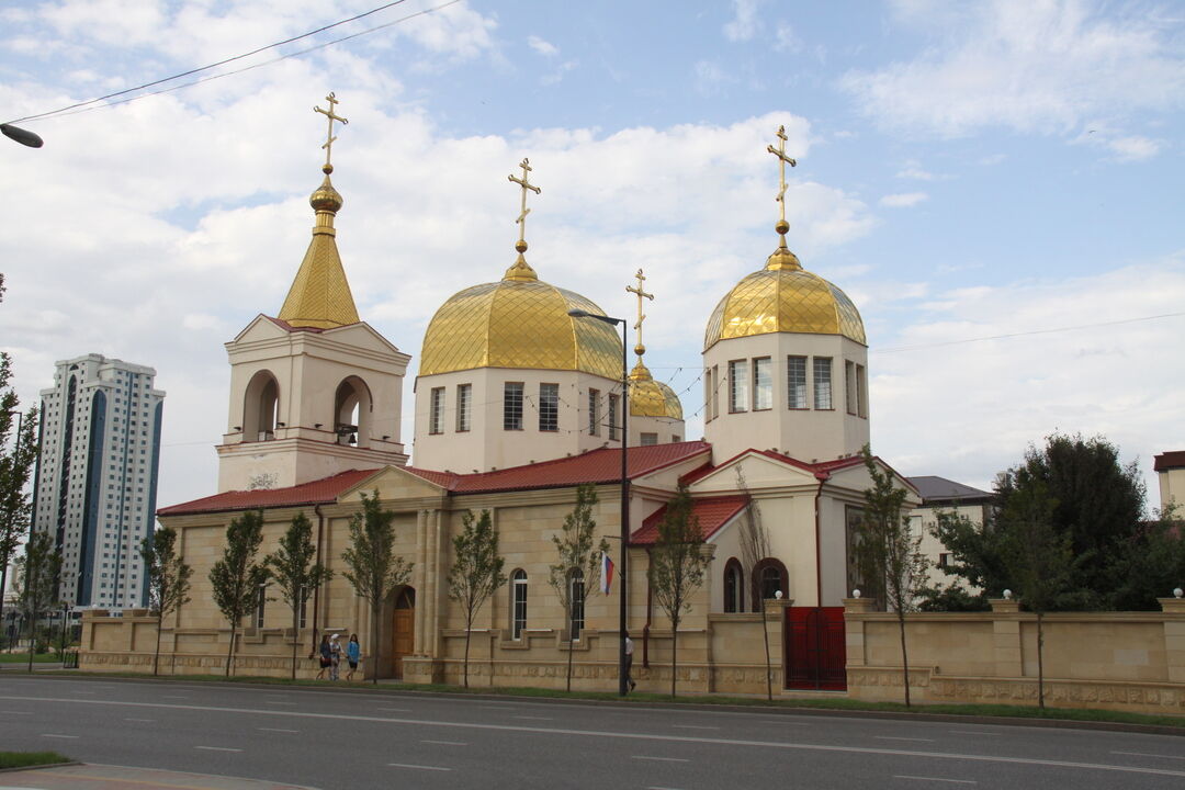 Православный храм в грозном