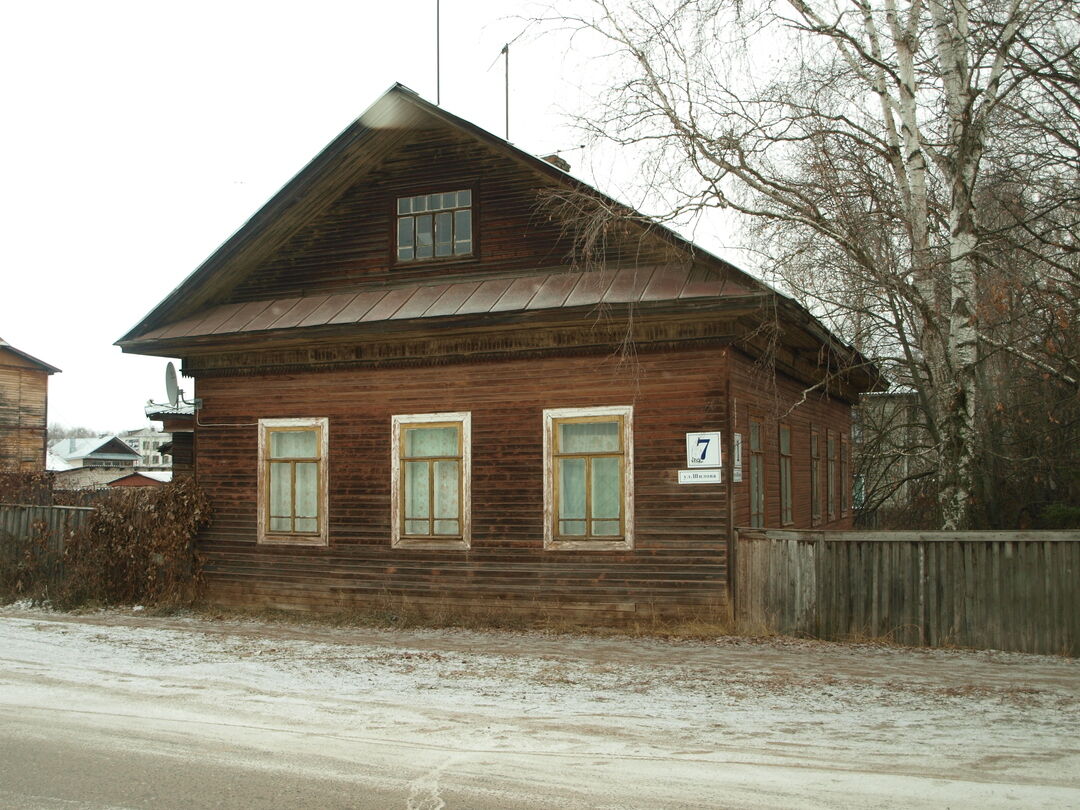 Дом Захарова, Вологодская область, Великоустюгский район, г. Великий Устюг,  ул. Шилова, 7