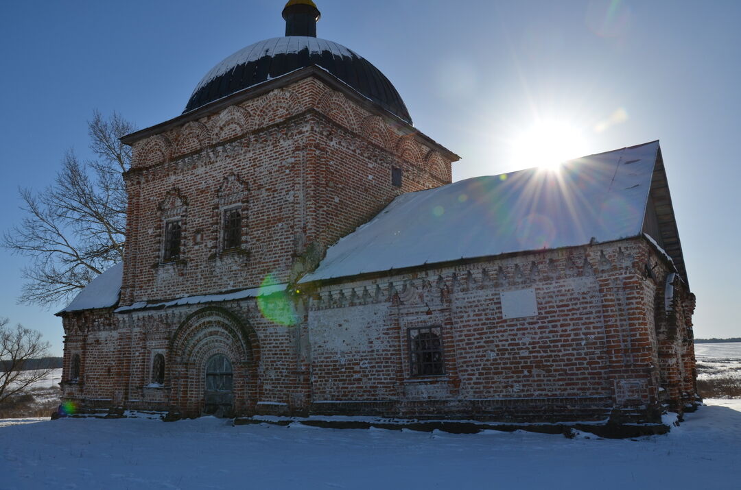 Храм Дмитрия Солунского рисунок