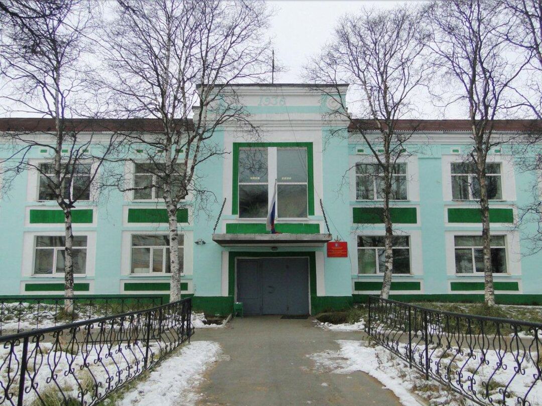 Здание учебного корпуса Магаданского политехникума