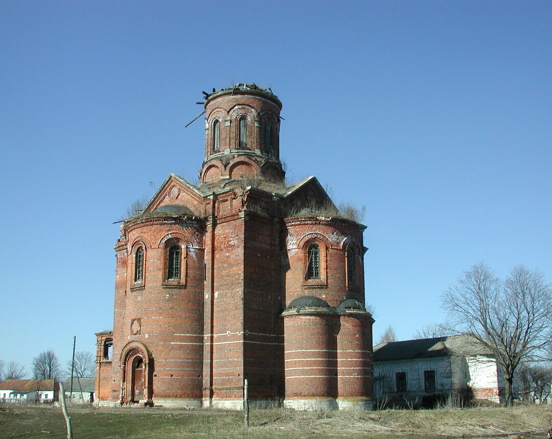 Церковь Спасская, Липецкая область, Данковский район, село Круглое, д. 28а