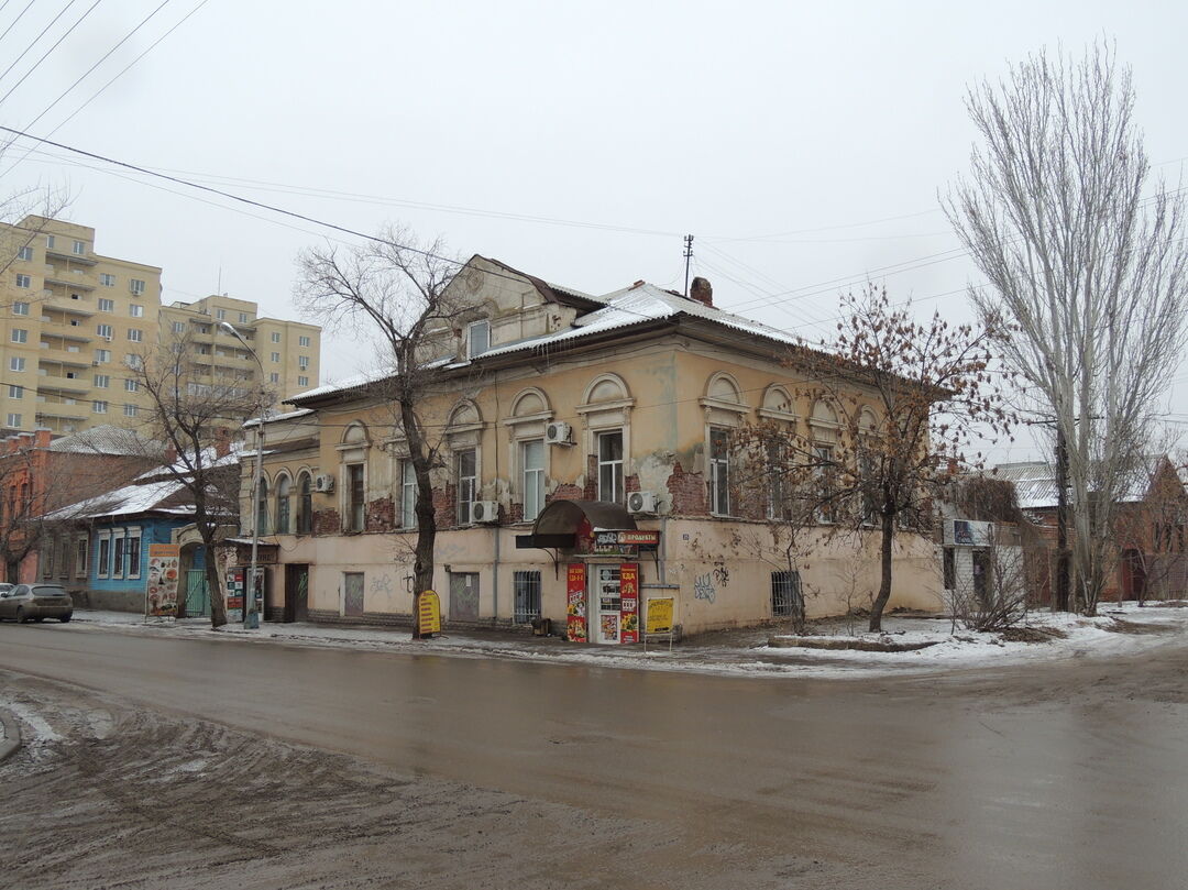 Дом жилой, Астраханская область, город Астрахань, улица Калинина/улица  Пестеля, 42/25