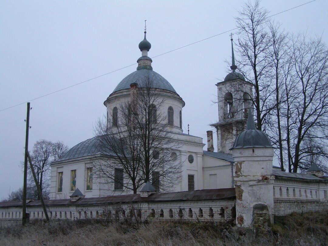 Троицкая церковь, Владимирская область, Камешковский район, село Горки,  строение № 1