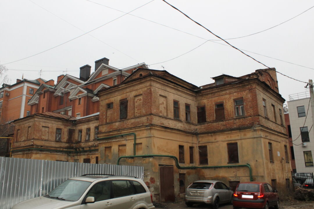 Дом (один из флигелей Марусовки), в котором в 1884-1885 гг. жил А.М.Горький