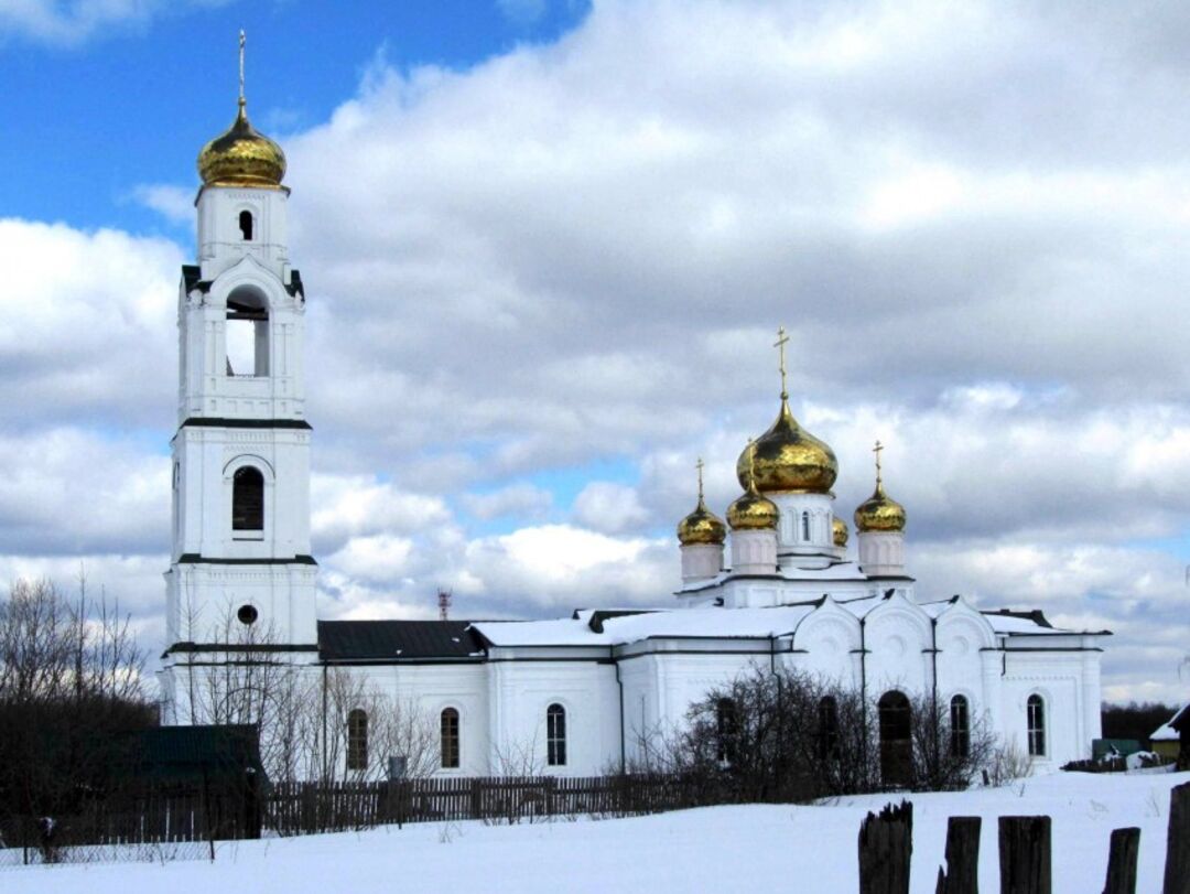 Шатура середниково. Церковь Николая Чудотворца (Середниково). Церковь Николая Чудотворца (Шатур).