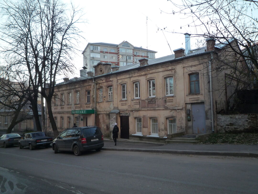 Дом жилой Лазаренкова, Воронежская область, город Воронеж, улица  Пятницкого, 55