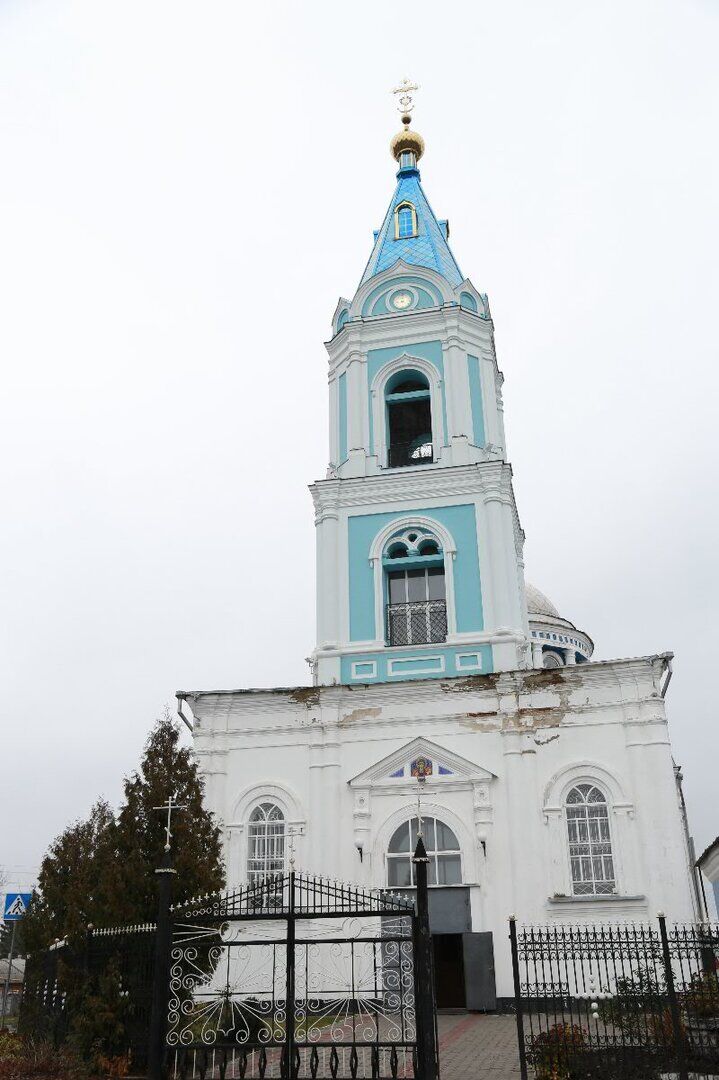 Ансамбль: Михайлоархангельская церковь, 1804-1867 гг. Дом причта Михайлоархангельской церкви