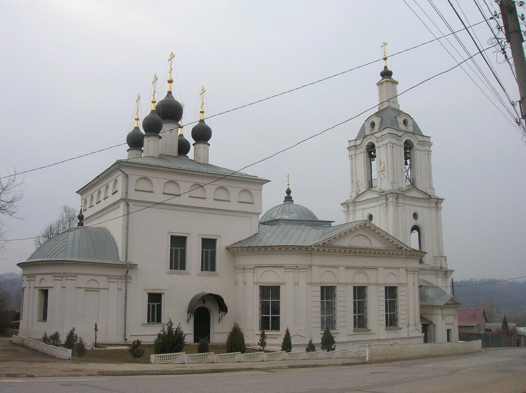 Калуга Преображенская Церковь за верхом