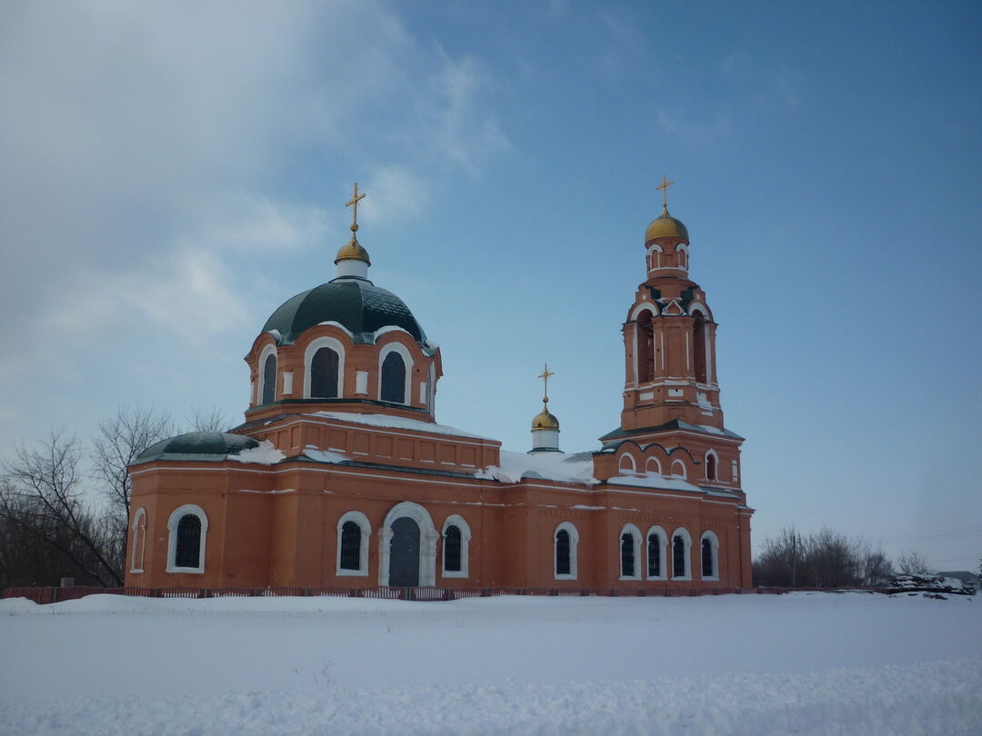 Карта село троицкое липецкая область