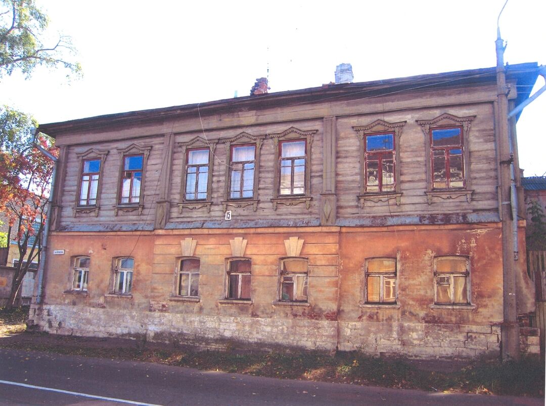 Дом Знаменских, Московская область, г. Коломна, ул. Посадская, 15