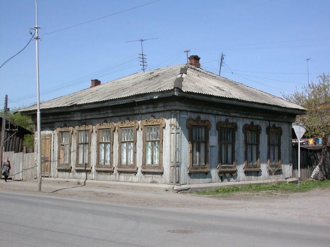 Дом В.Ф.Аверкиева, Тюменская область, город Тюмень, улица Камышинская, 24