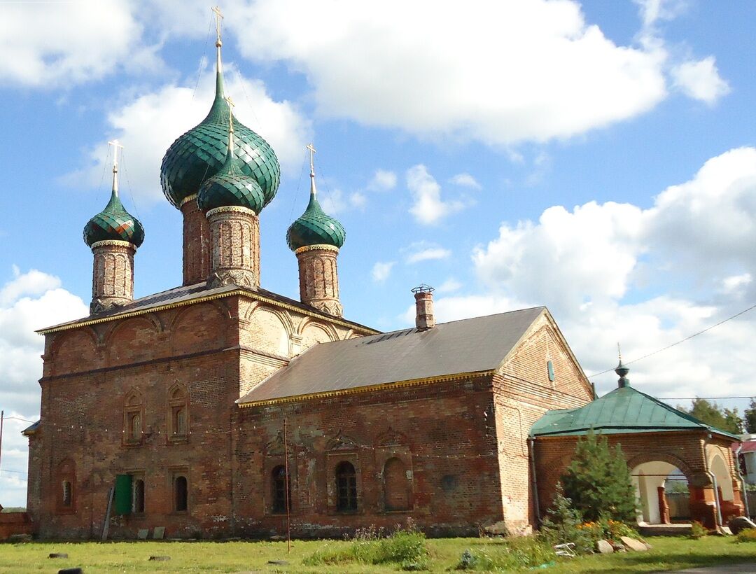 Церковь иоанна златоуста в коровниках архитектура