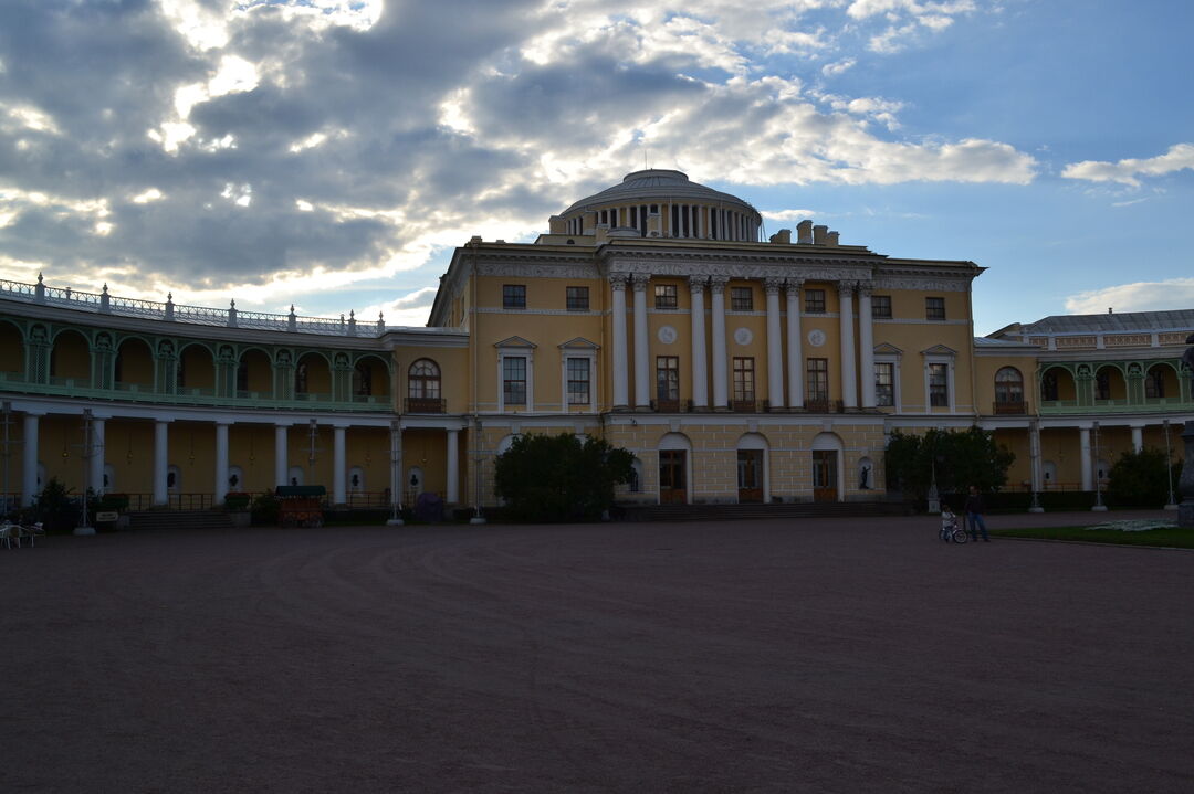 Павловский дворец в павловске фото