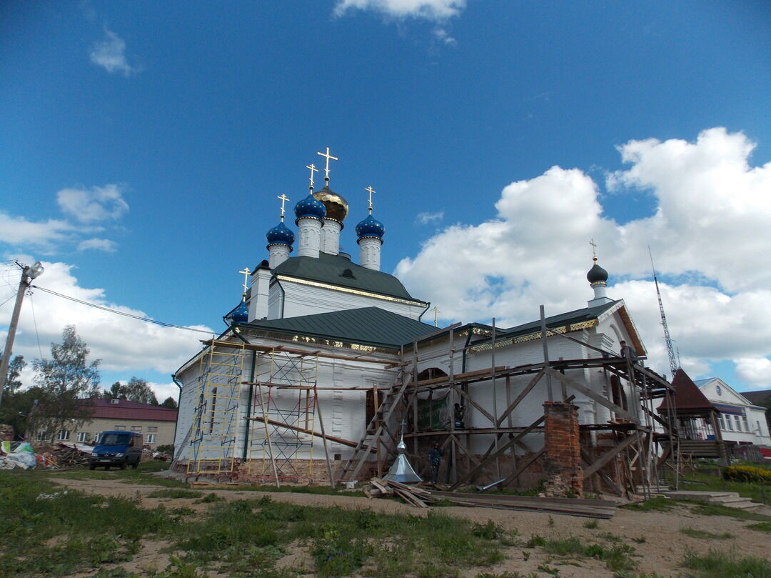 Белозерск Церковь Спаса на горе