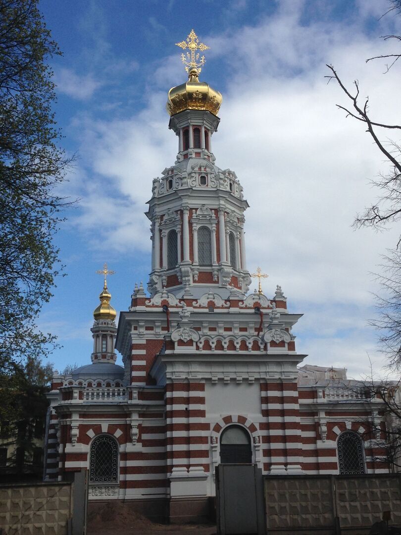 Церковь Воскресения Христова, г. Санкт-Петербург, Камская улица, дом 11,  литера А