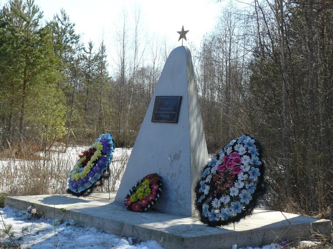 Памятное место, где 24 июня 1944 г. войска 7 армии Карельского фронта прорвали мощный узел финской обороны