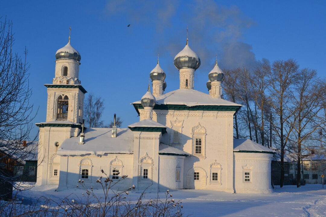 Старая торговая площадь Каргополь