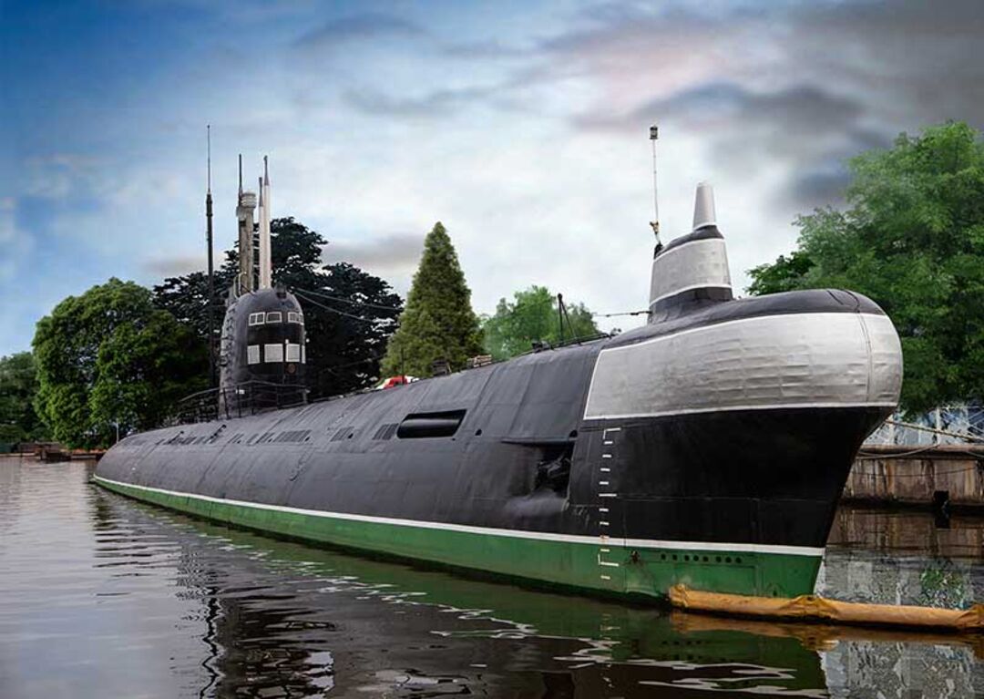 Подводная лодка б-413 в Калининграде